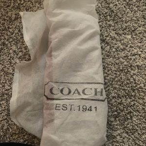 Coach Wallet 
Khaki & Red